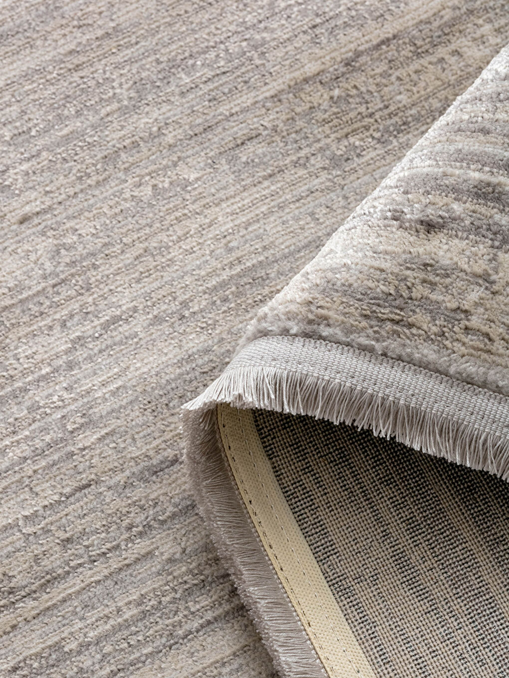 Fringed Jacquard Carpet 130x190 Cm-2