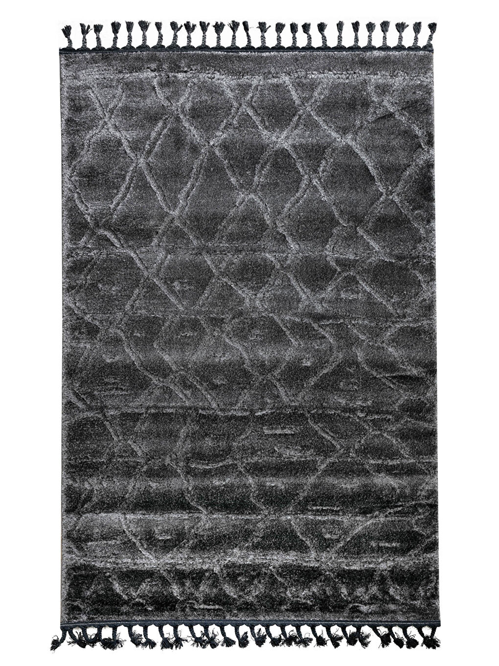 Karışık Püsküllü Jakarlı Dokuma Halı 120x180 cm-1