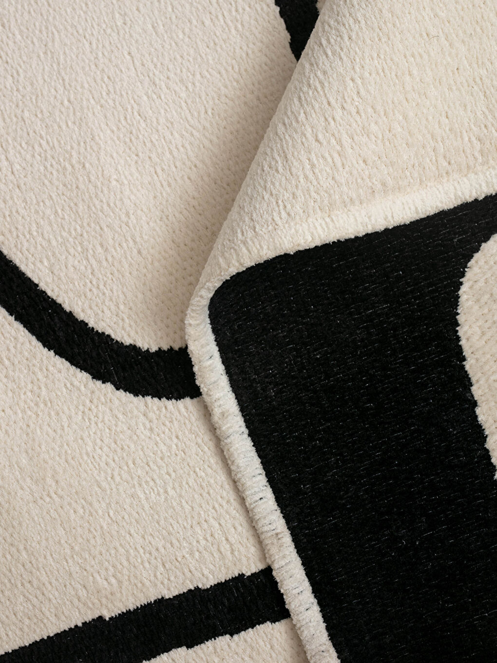 Karışık Çift Taraflı Desenli Saçaklı Jakarlı Halı 120x180 cm-4