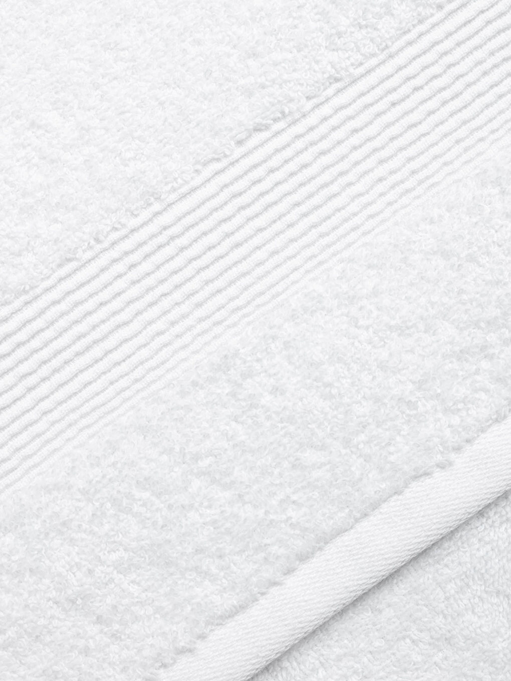Line Detailed Flat Face Towel 50x80 Cm-3