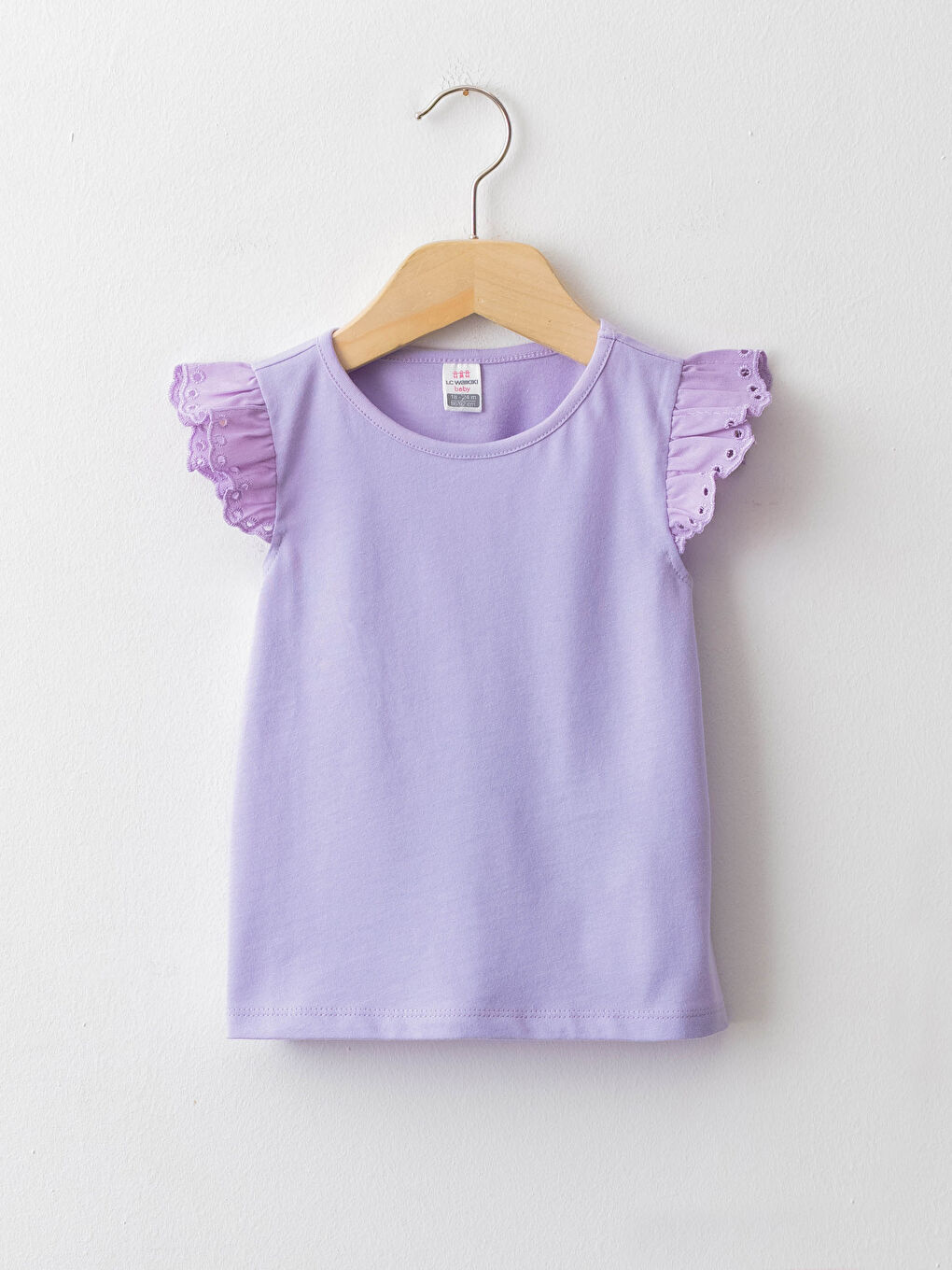 Basic Crew Neck Athlete For Baby Girl