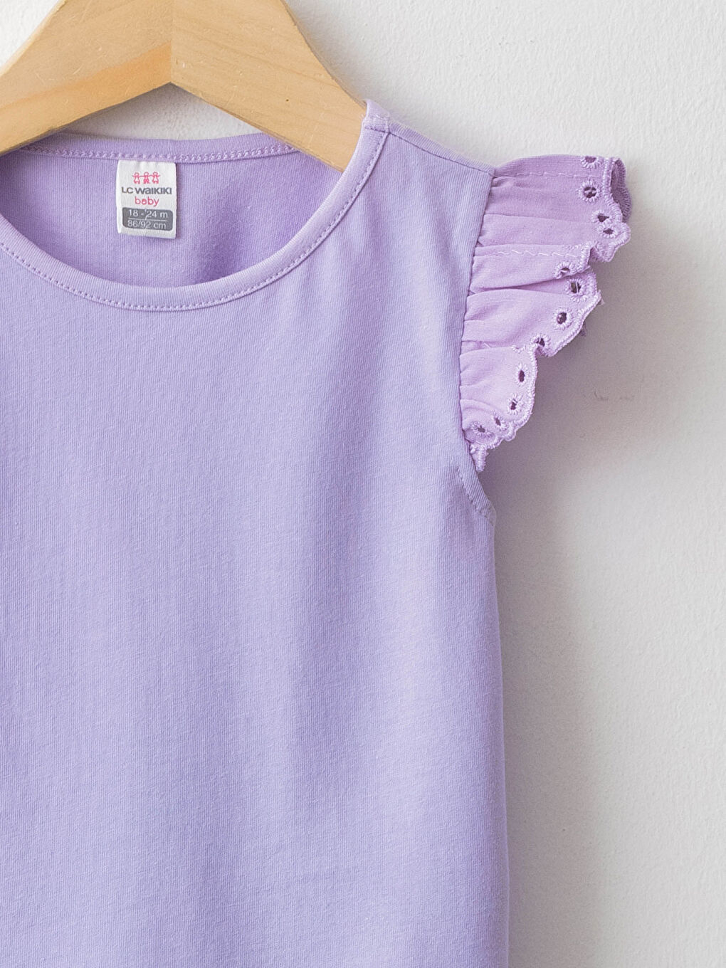 Basic Crew Neck Athlete For Baby Girl-2