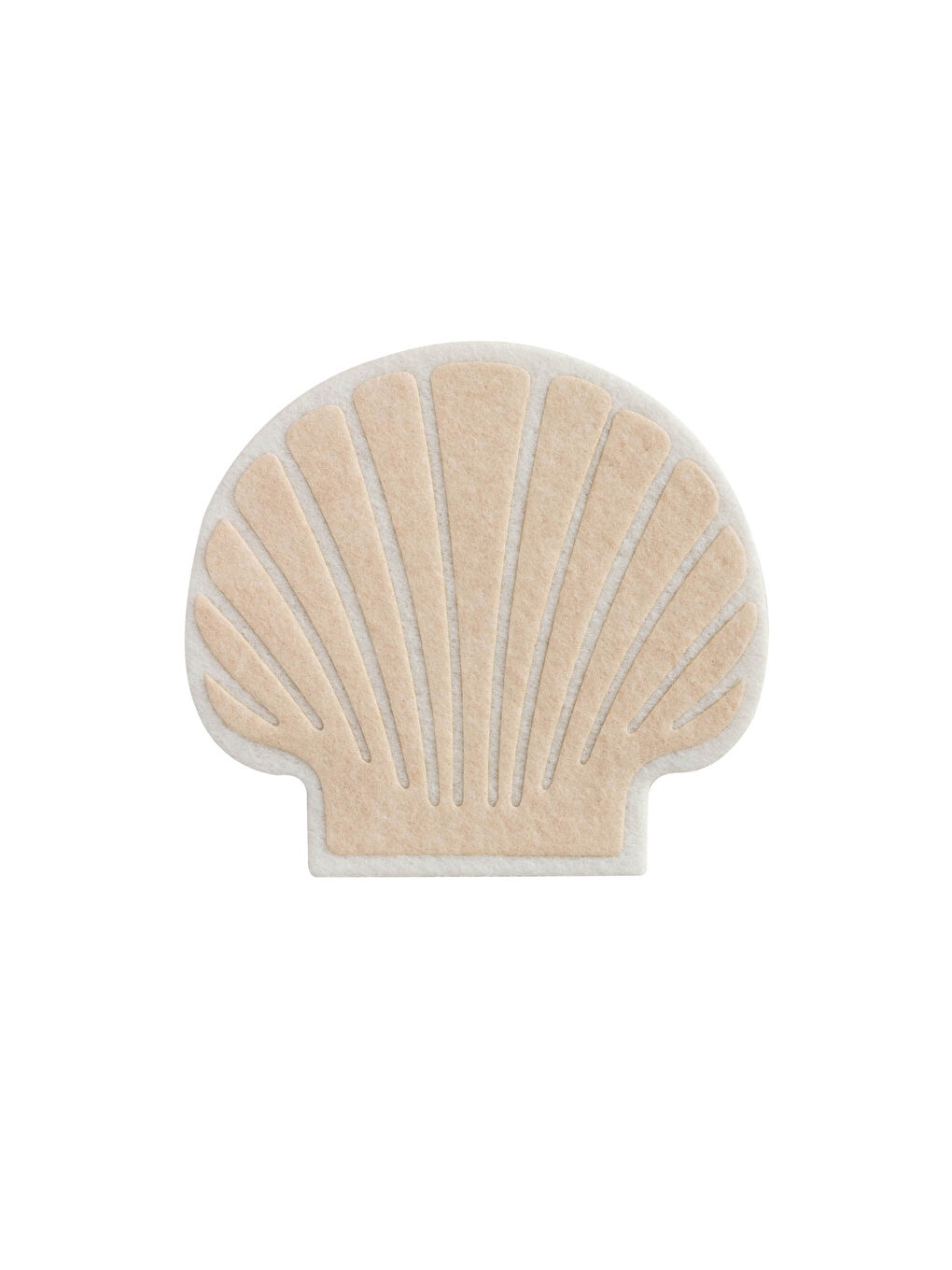 Sea Shell Pattern Coaster 2 Pieces-1