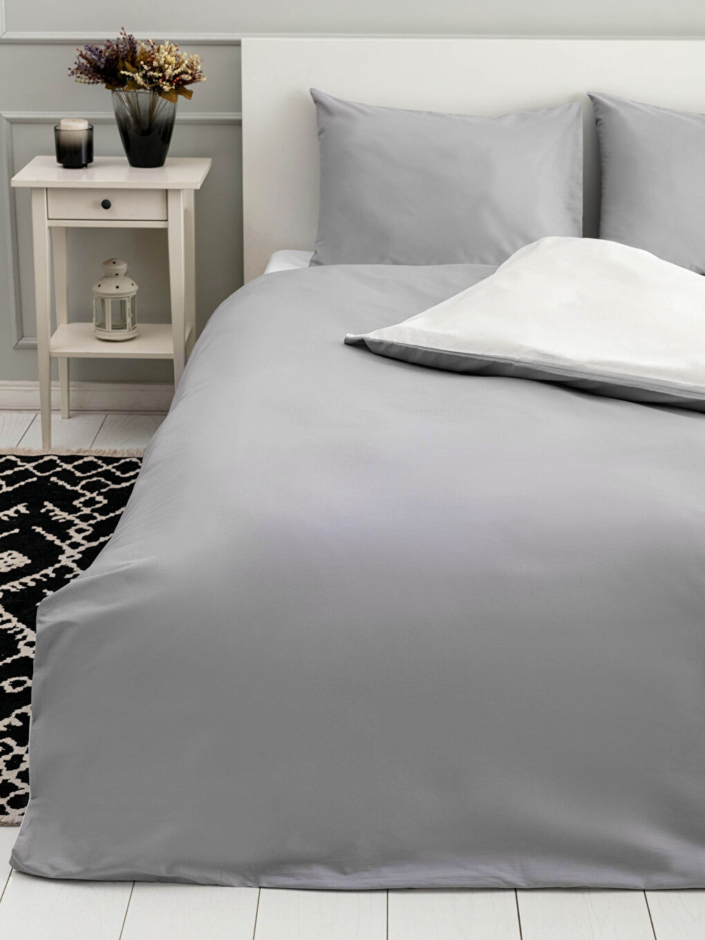 LCW HOME Double-Sided Double Duvet Cover Set -S1KB15Z8-CWL