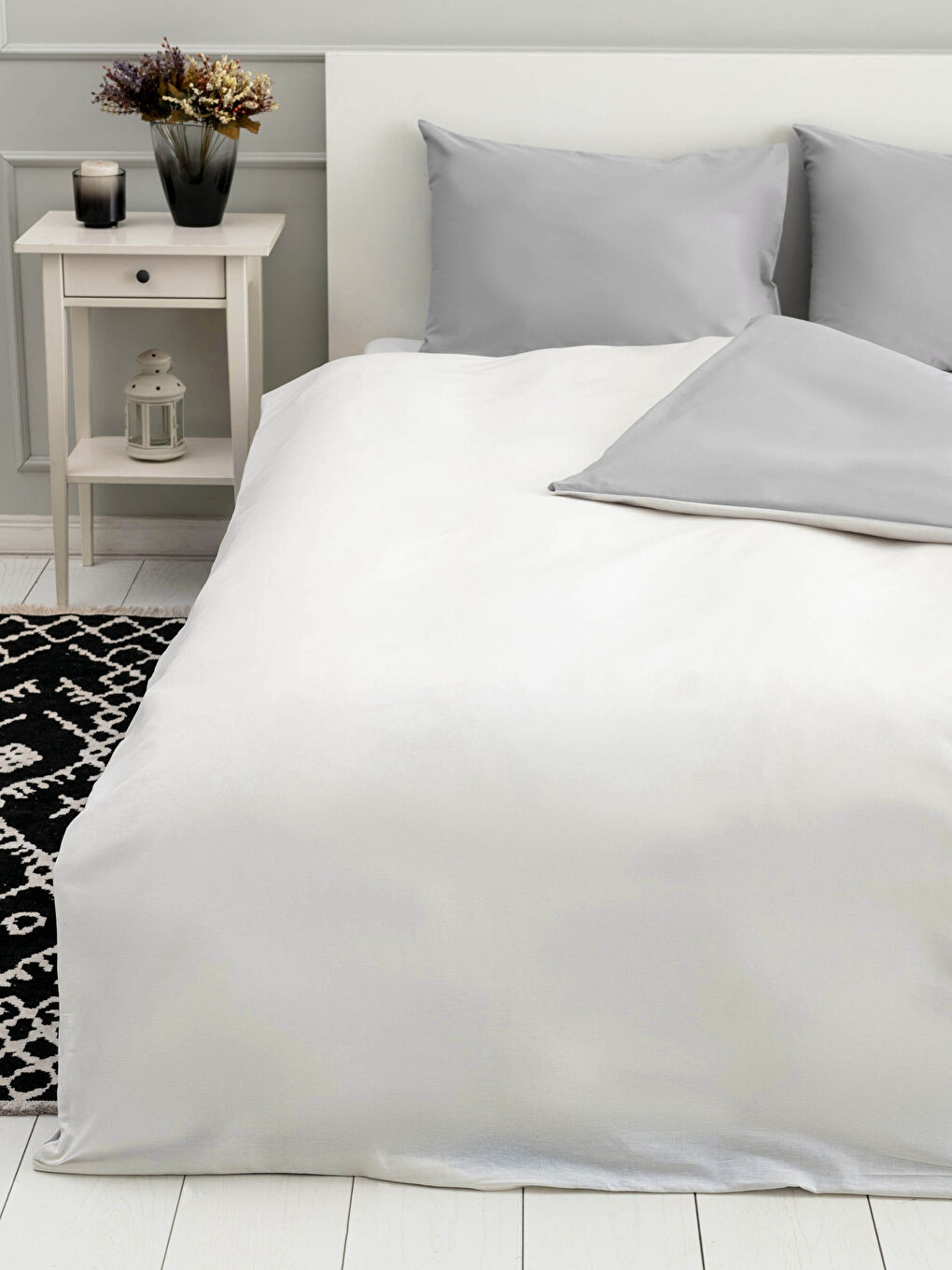 LCW HOME Double-Sided Double Duvet Cover Set -S1KB15Z8-CWL