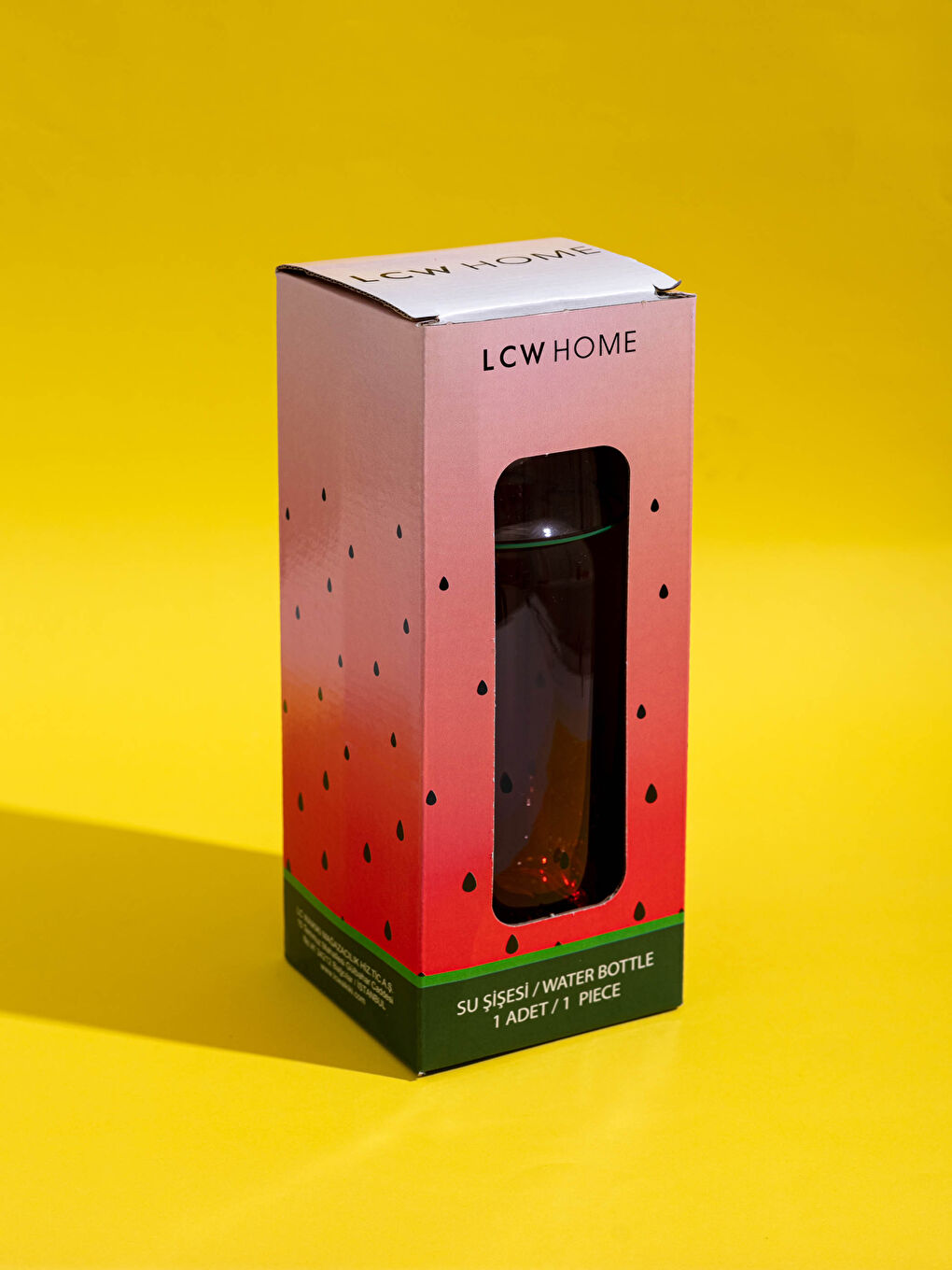 Karışık Karpuz Desenli Bardaklı Sürahi 700 ML-3