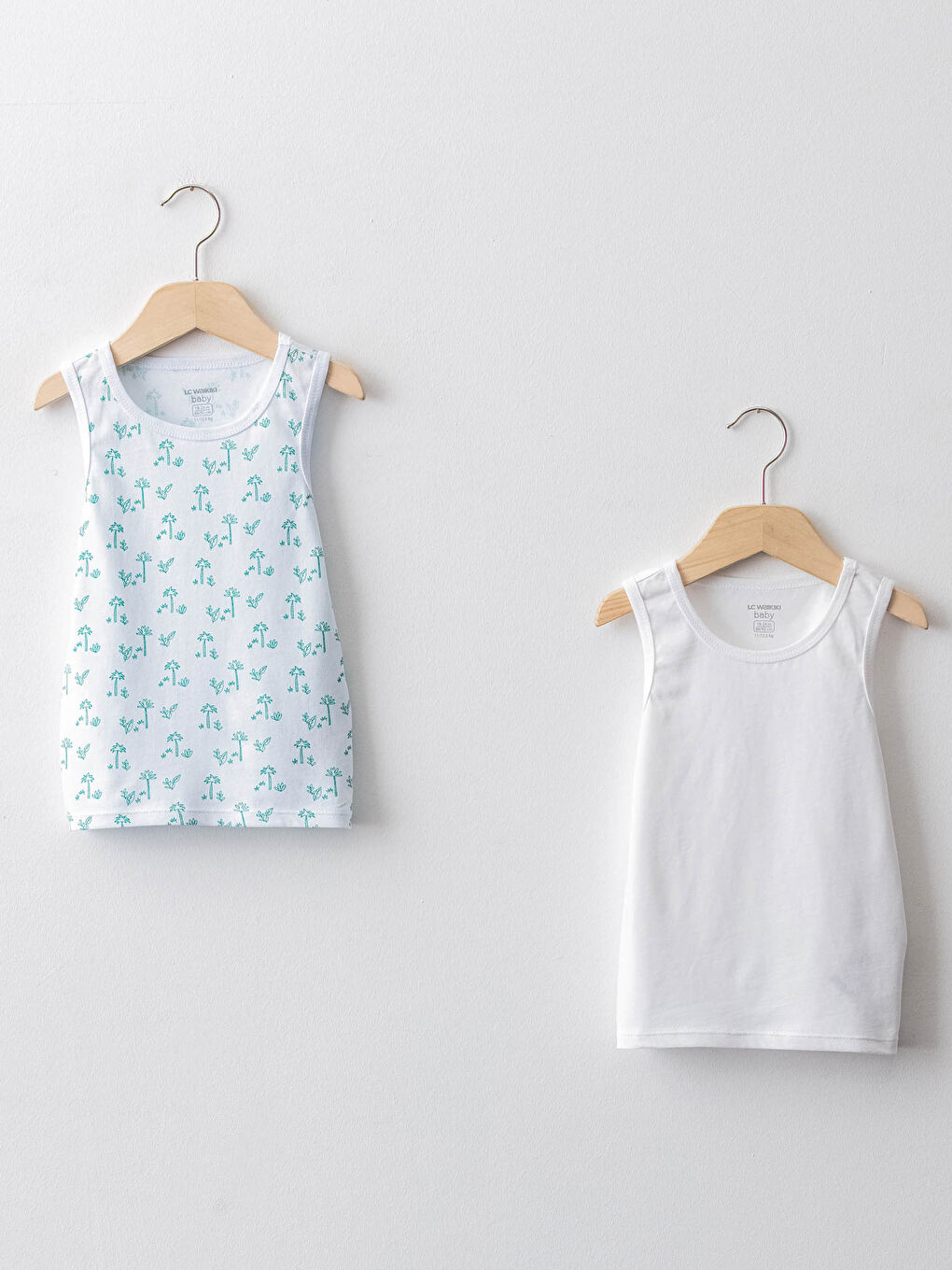 Débardeur en Coton à Col Rond pour Garçon Bébé Lot de 2