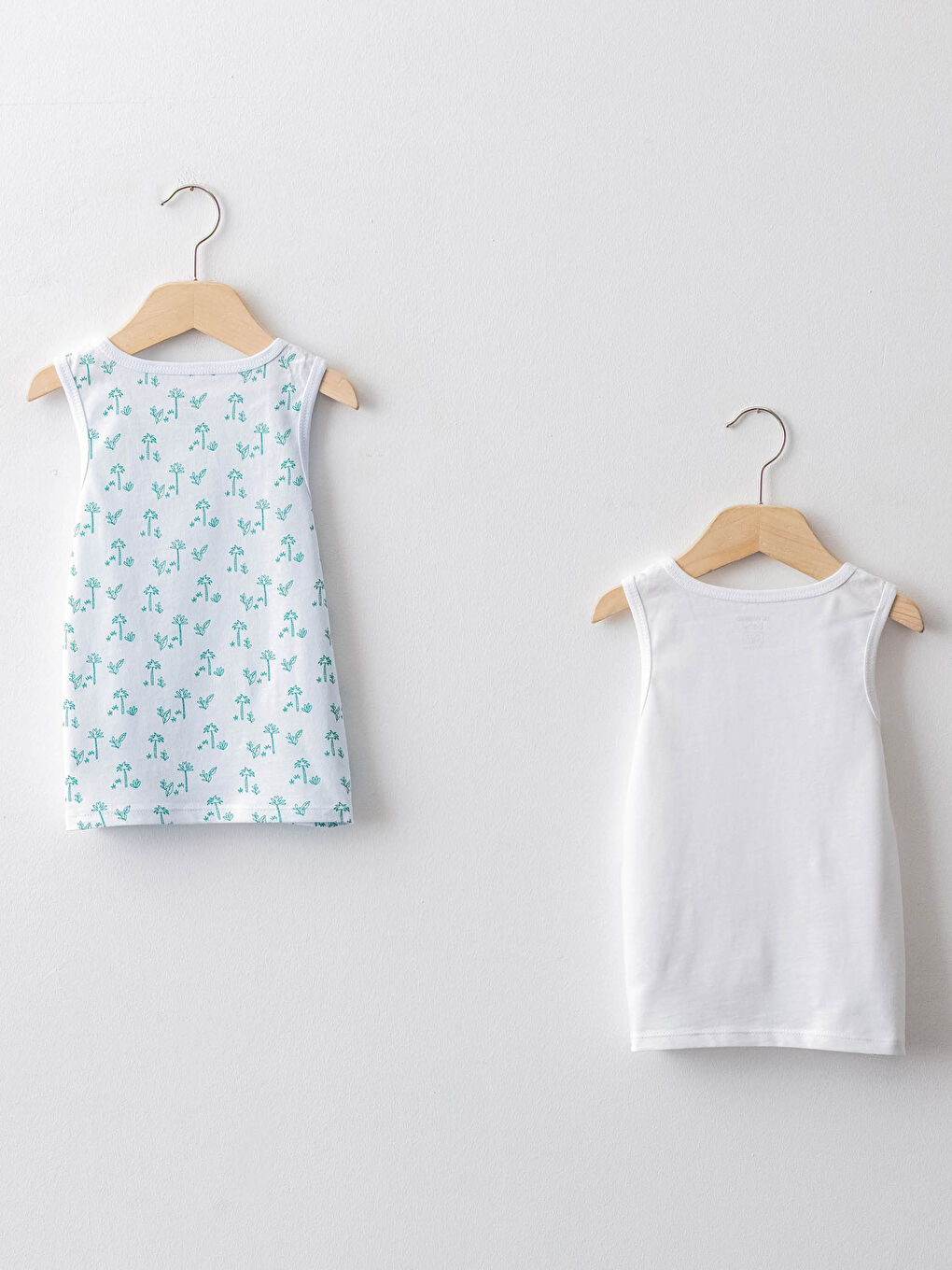 Débardeur en Coton à Col Rond pour Garçon Bébé Lot de 2-1