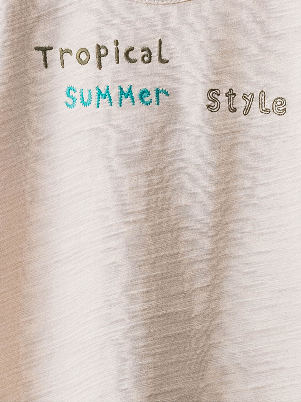 Crew Neck Short Sleeve Printed Baby Boys' T-Shirt-2