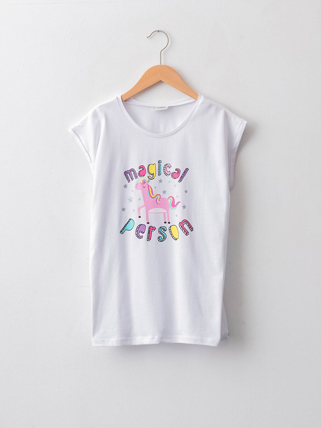 Djevojka BIJELA Majica kratkih rukava