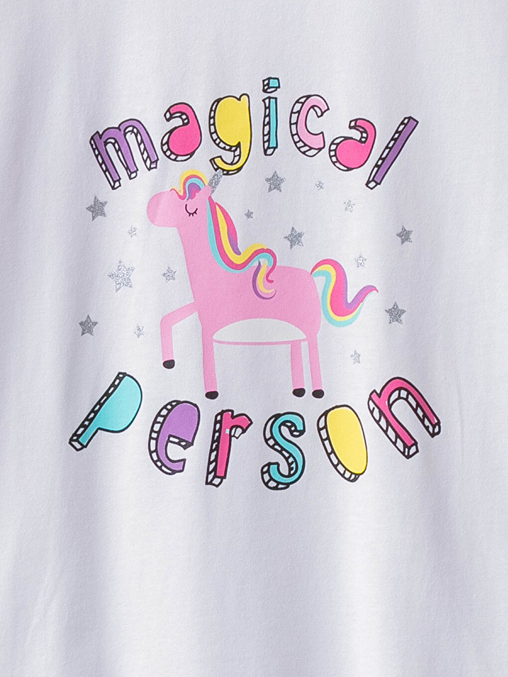 Djevojka BIJELA Majica kratkih rukava-2