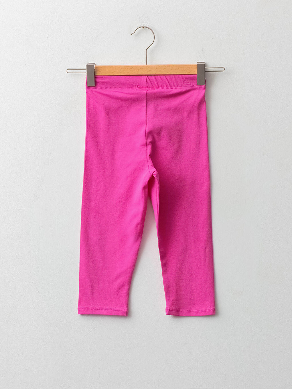 Elastic Waist Printed Cotton Girls Tights-1