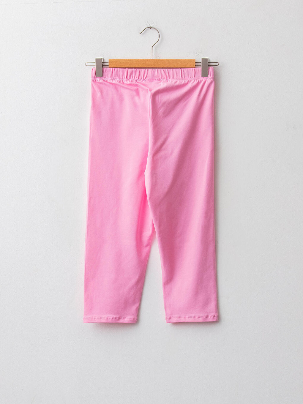 Elastic Waist Printed Cotton Girls Tights-1