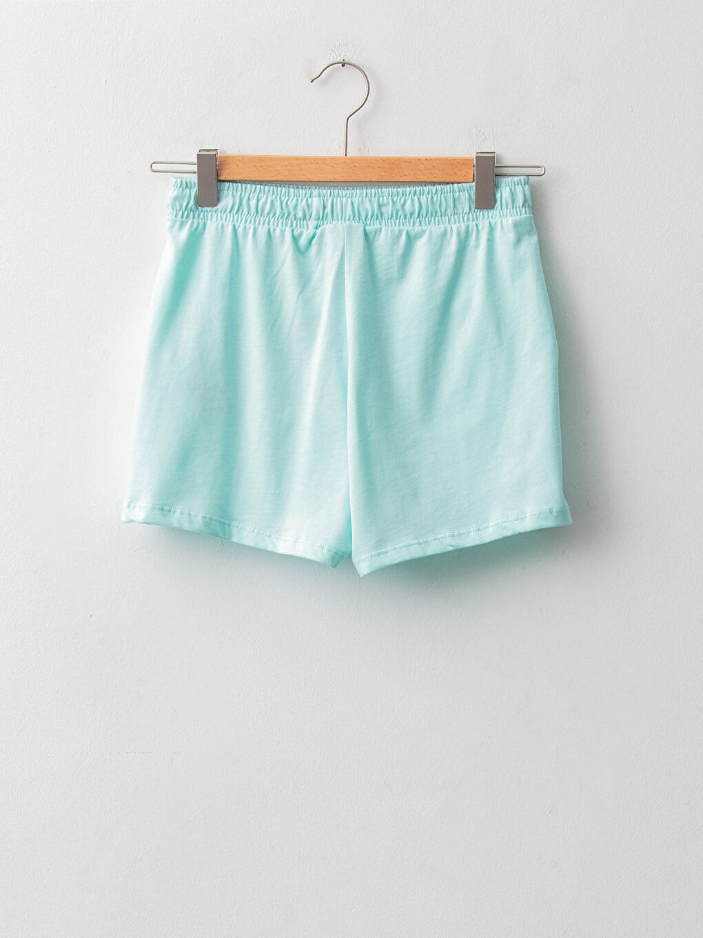 Elasticated Waist Printed Girls' Shorts-1