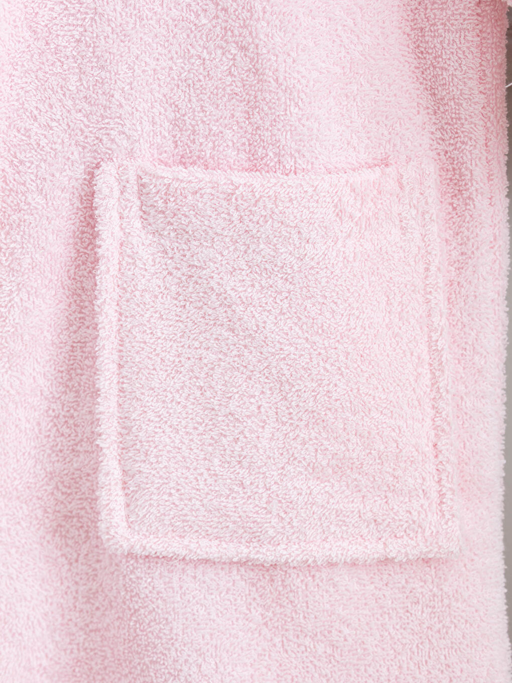 Hooded Collar Girl Bathrobe-2