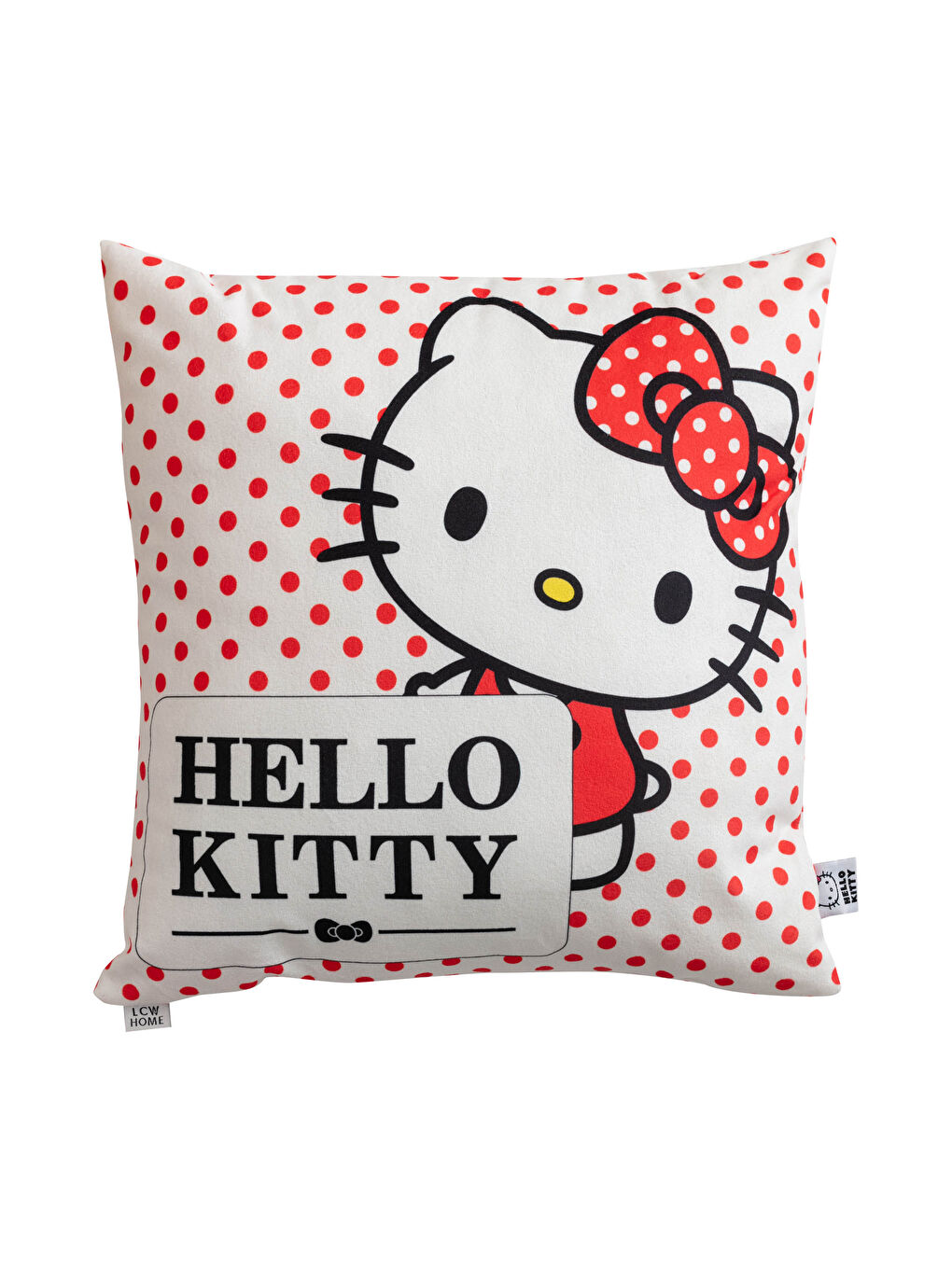 LCW HOME Hello Kitty Licensed Filled Baby Pillow 40x40 Cm -S1KT19Z1-F9C