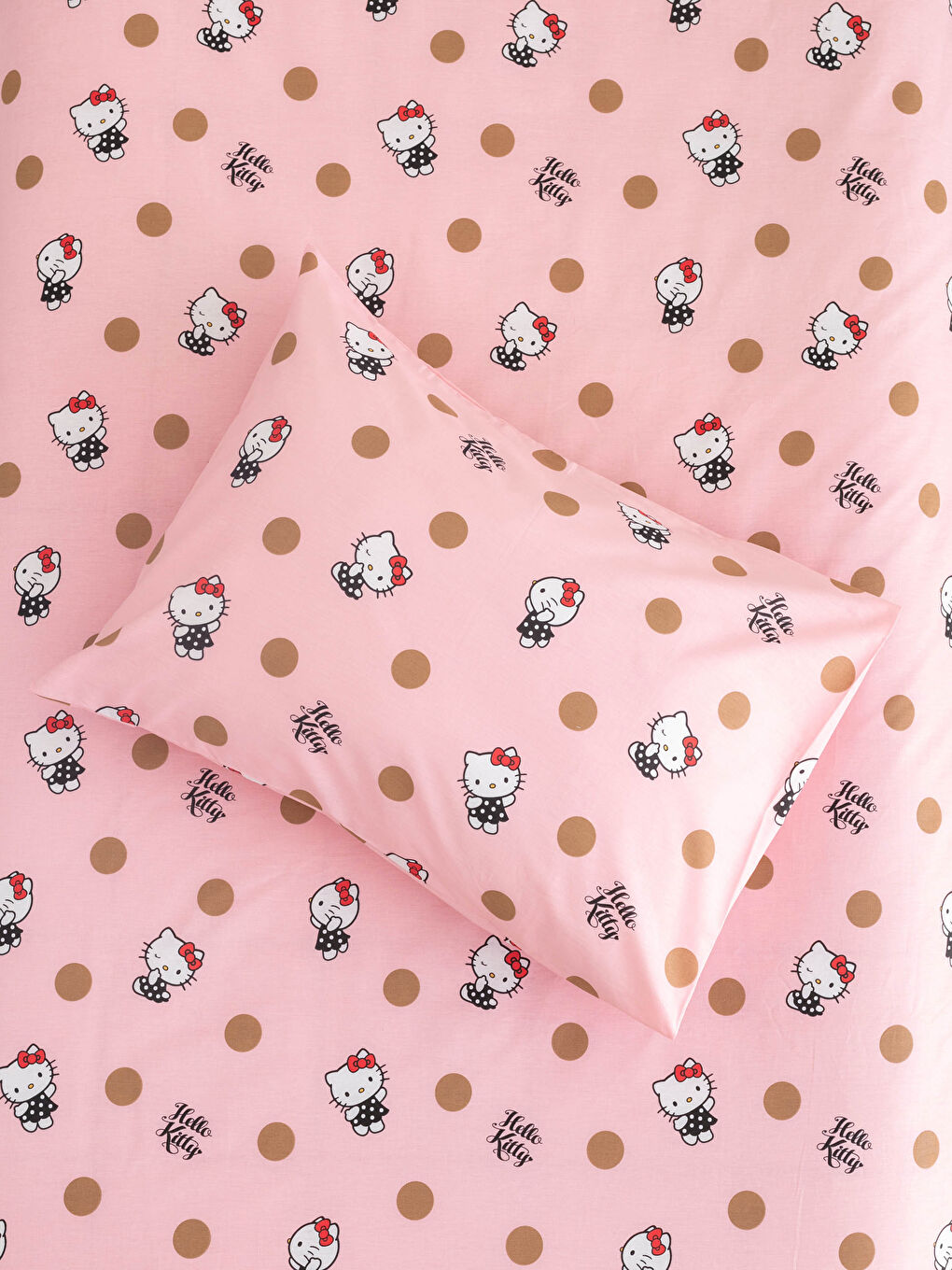 LCW HOME Hello Kitty Licensed Woven Girls' Duvet Cover Set -S1L193Z4-F9C