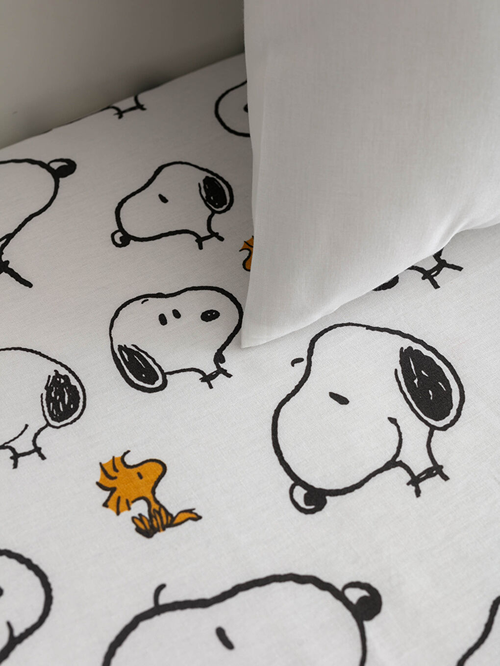 Karışık Snoopy Lisanslı Dokuma Erkek Çocuk Nevresim Takımı-3