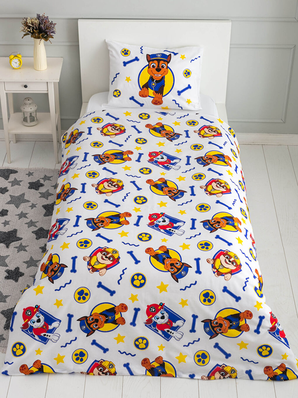 LCW HOME Paw Patrol Licensed Woven Boys' Duvet Cover Set -S1L195Z4-F9C