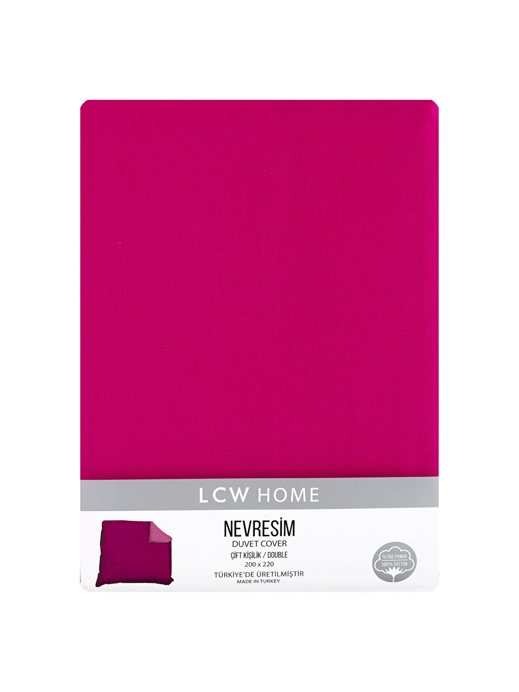 Doppelter Schlichter Gewebter Bettbezug 200x220 cm-5