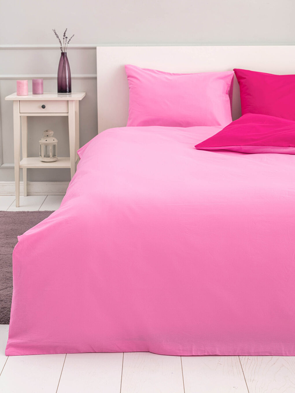 Doppelter Schlichter Gewebter Bettbezug 200x220 cm-1