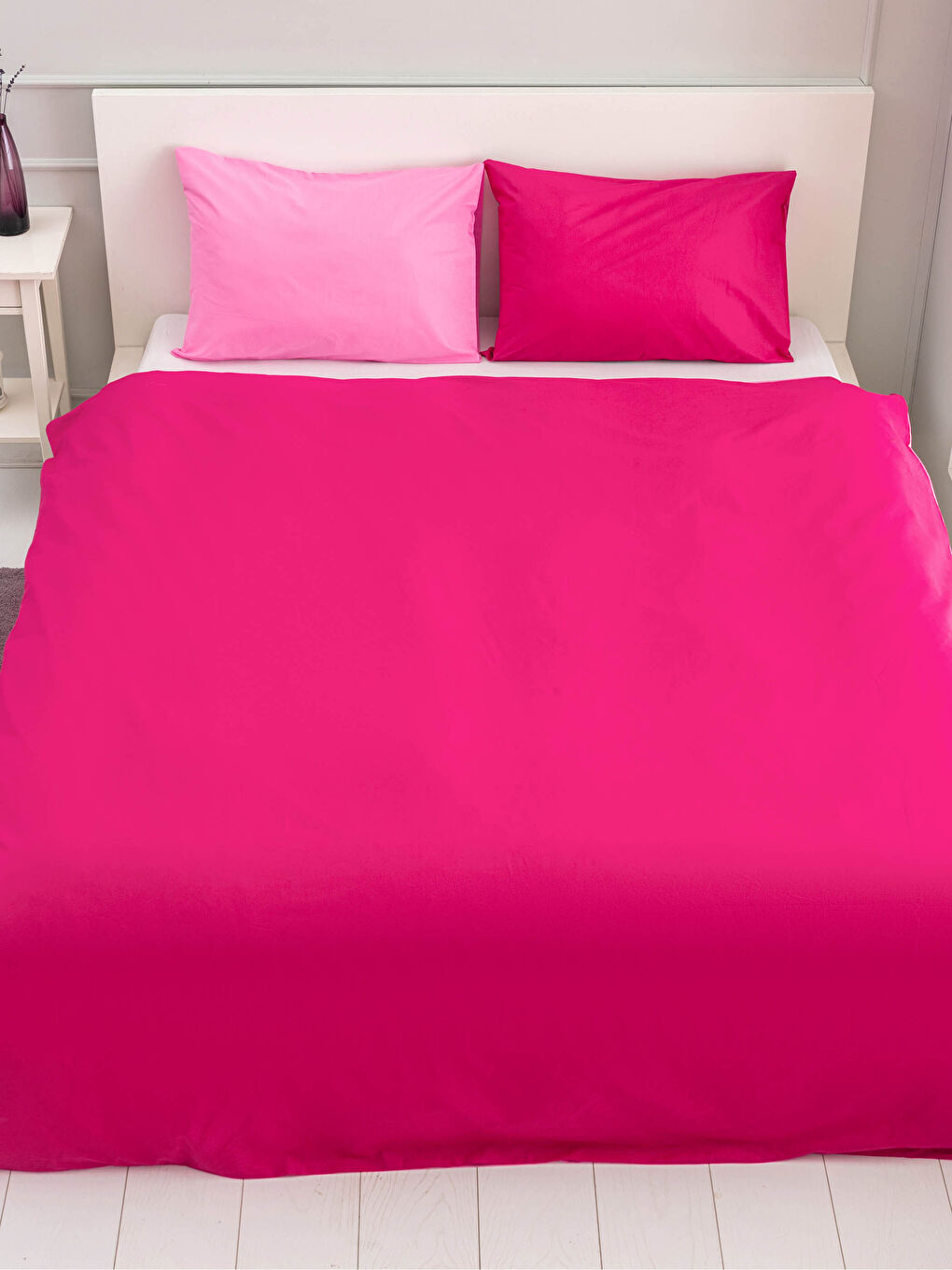 Doppelter Schlichter Gewebter Bettbezug 200x220 cm-2