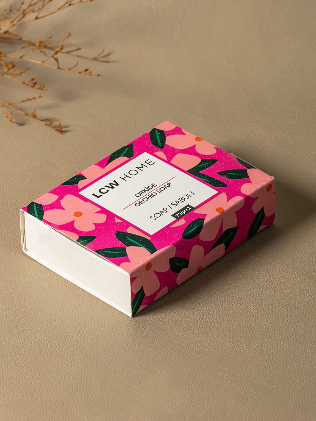 Săpun Solid Parfumat cu Flori de Orhidee 2 Bucăți 75 Gr-2