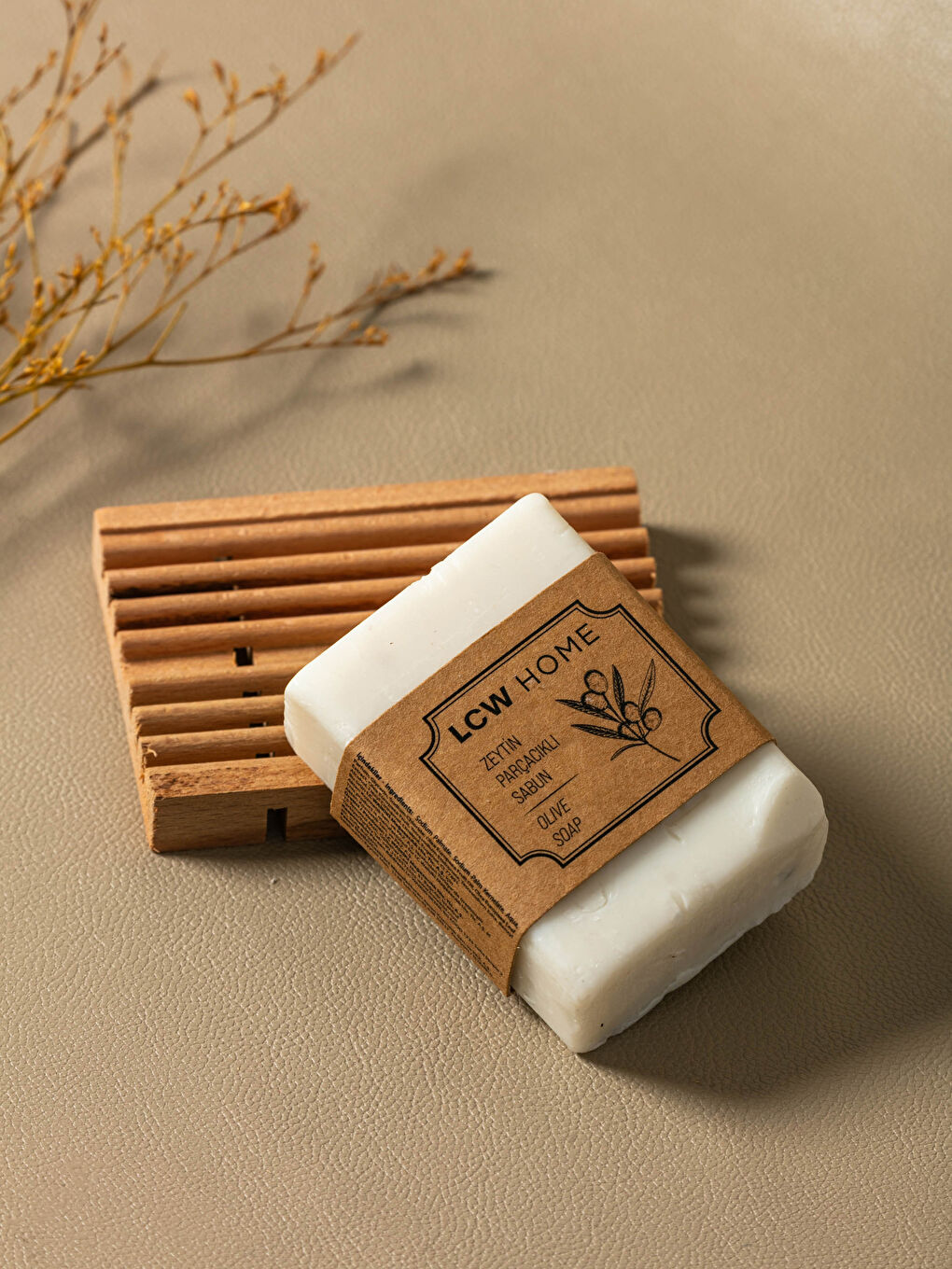 LCW HOME Olive Particle Scented Solid Soap 85 Gr -S1L769Z8-F9C
