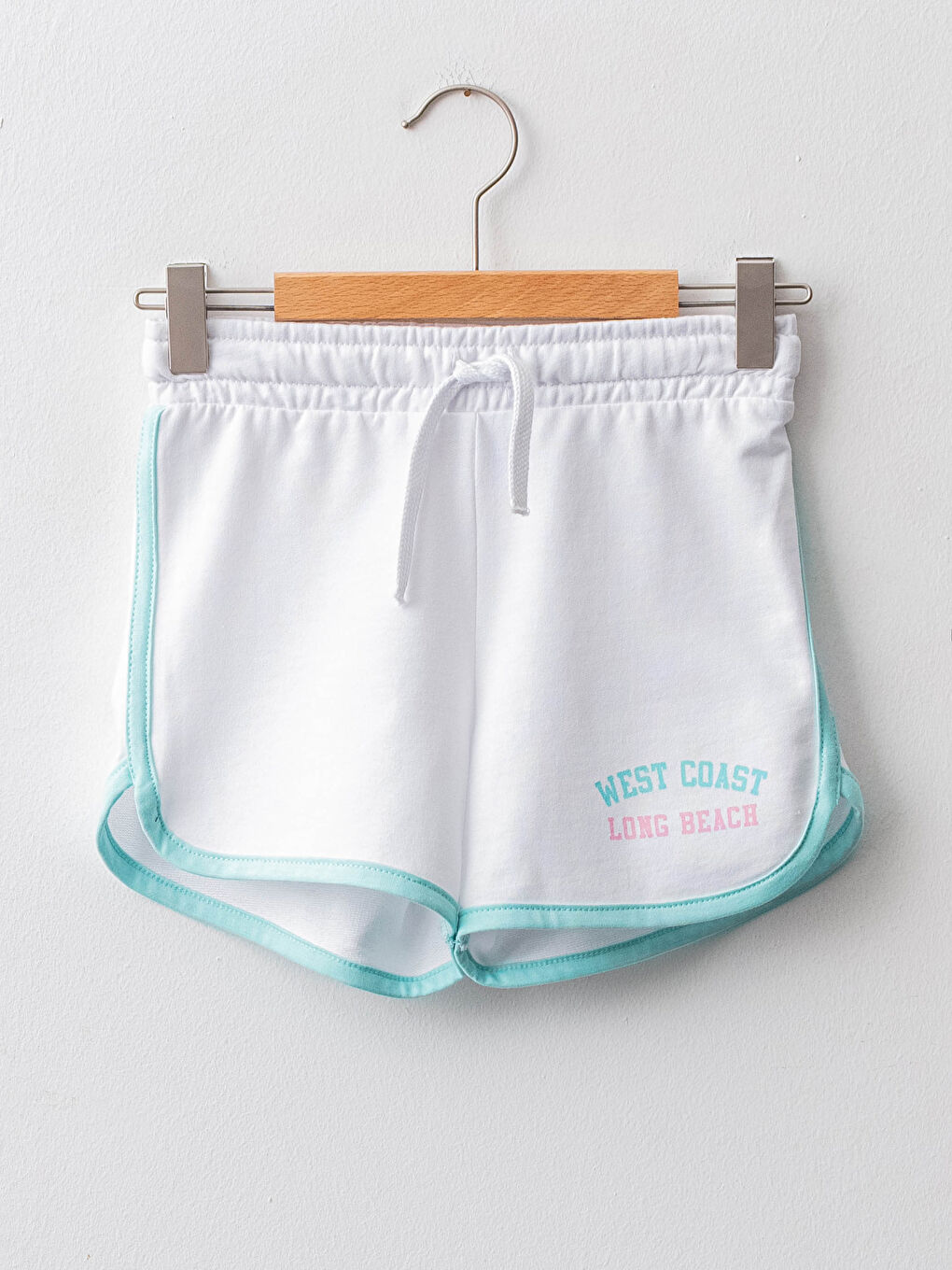 Elasticated Waist Printed Girls' Shorts