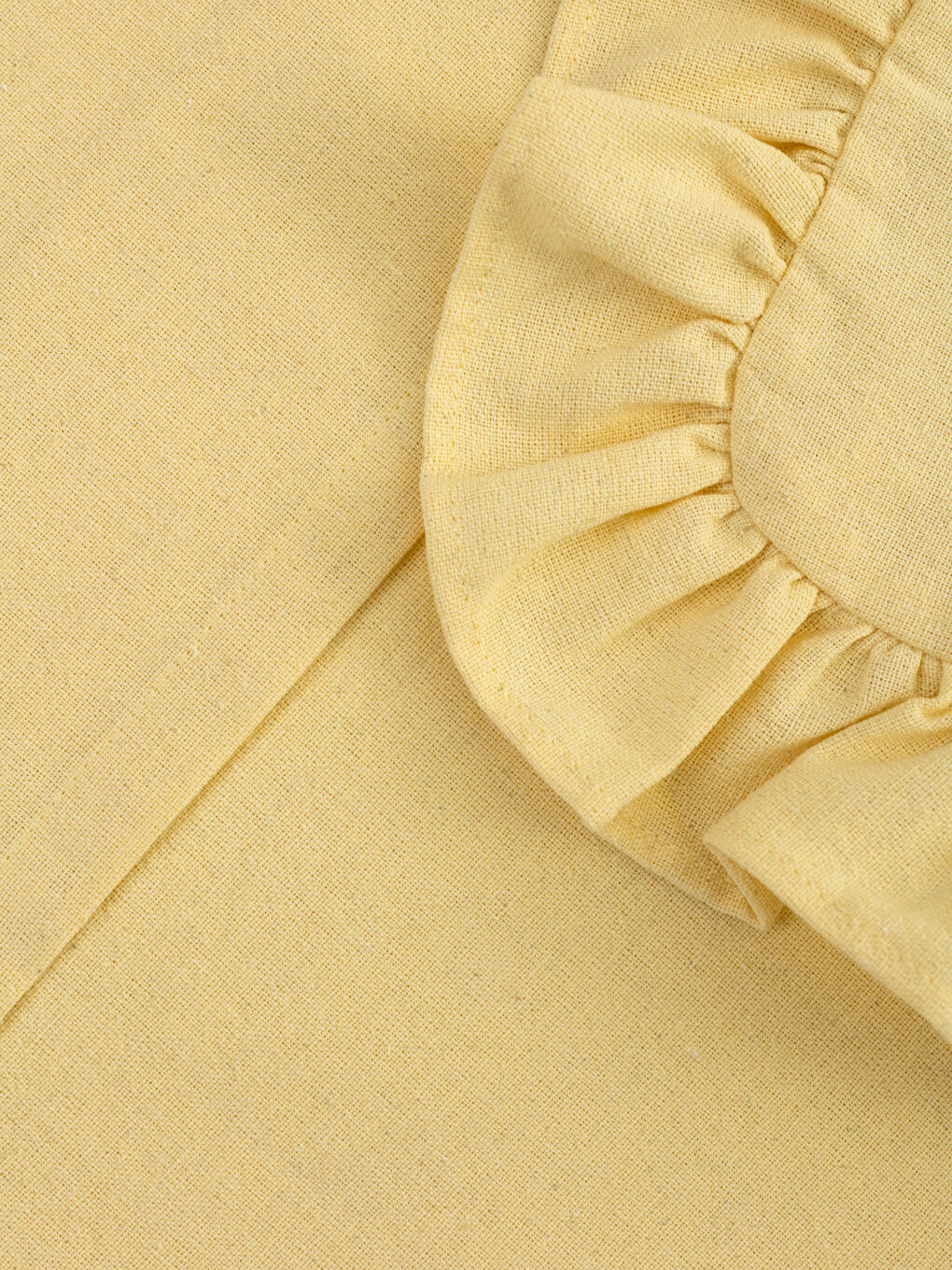 Frilly Plain Cushion Cover 45x45 Cm -S1LL87Z8-LUH