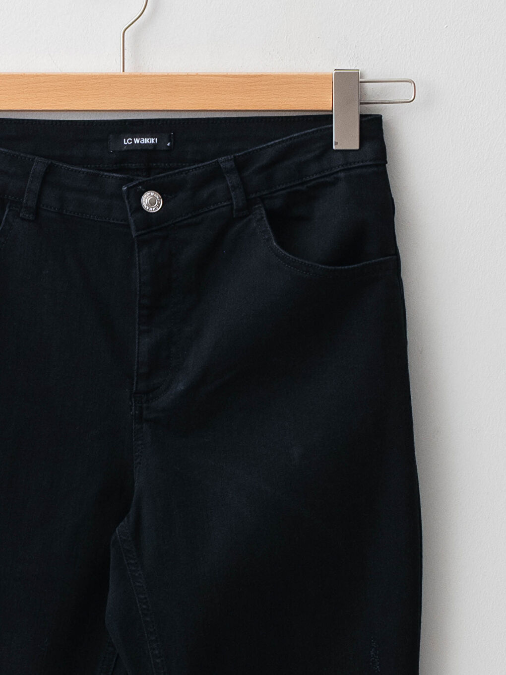 Siyah Büyük Beden Normal Bel Mercury Skinny Fit Cep Detaylı Kadın Rodeo Jean Pantolon-6