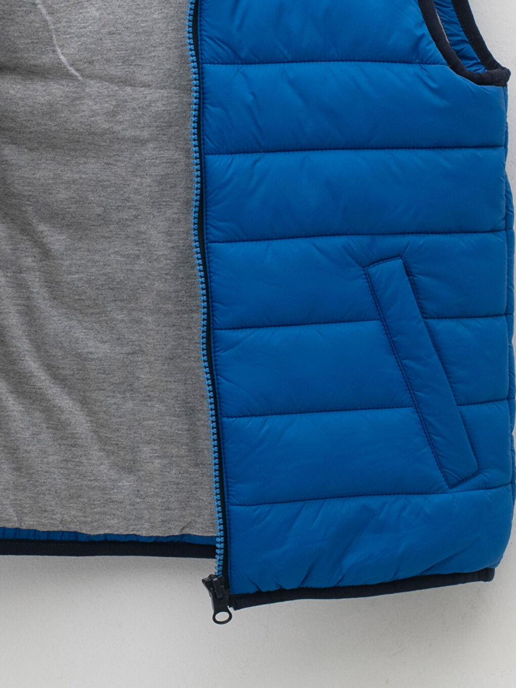 Dječak PLAVA Napuhani deblji prsluk-2