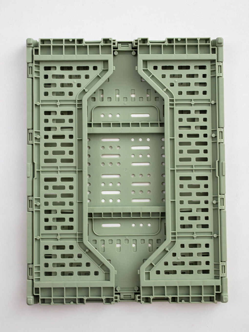 Yeşil Katlanabilir Plastik Organizer Sepet 30x40 Cm 15 LT-2