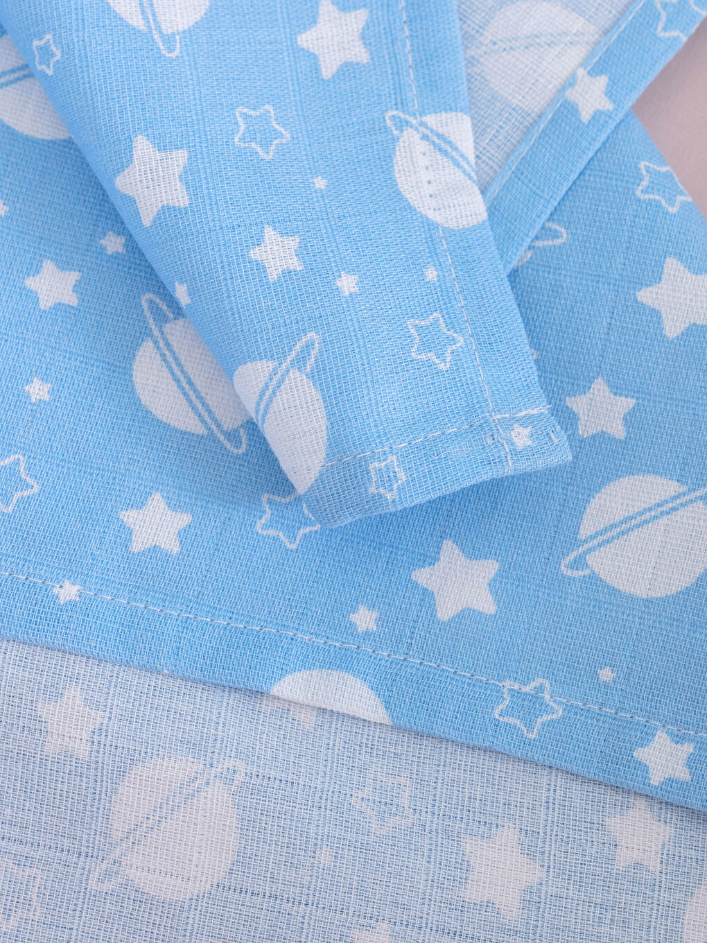 Couche En Mousseline De Coton Pour Bébé Garçon 90x100 Cm-2