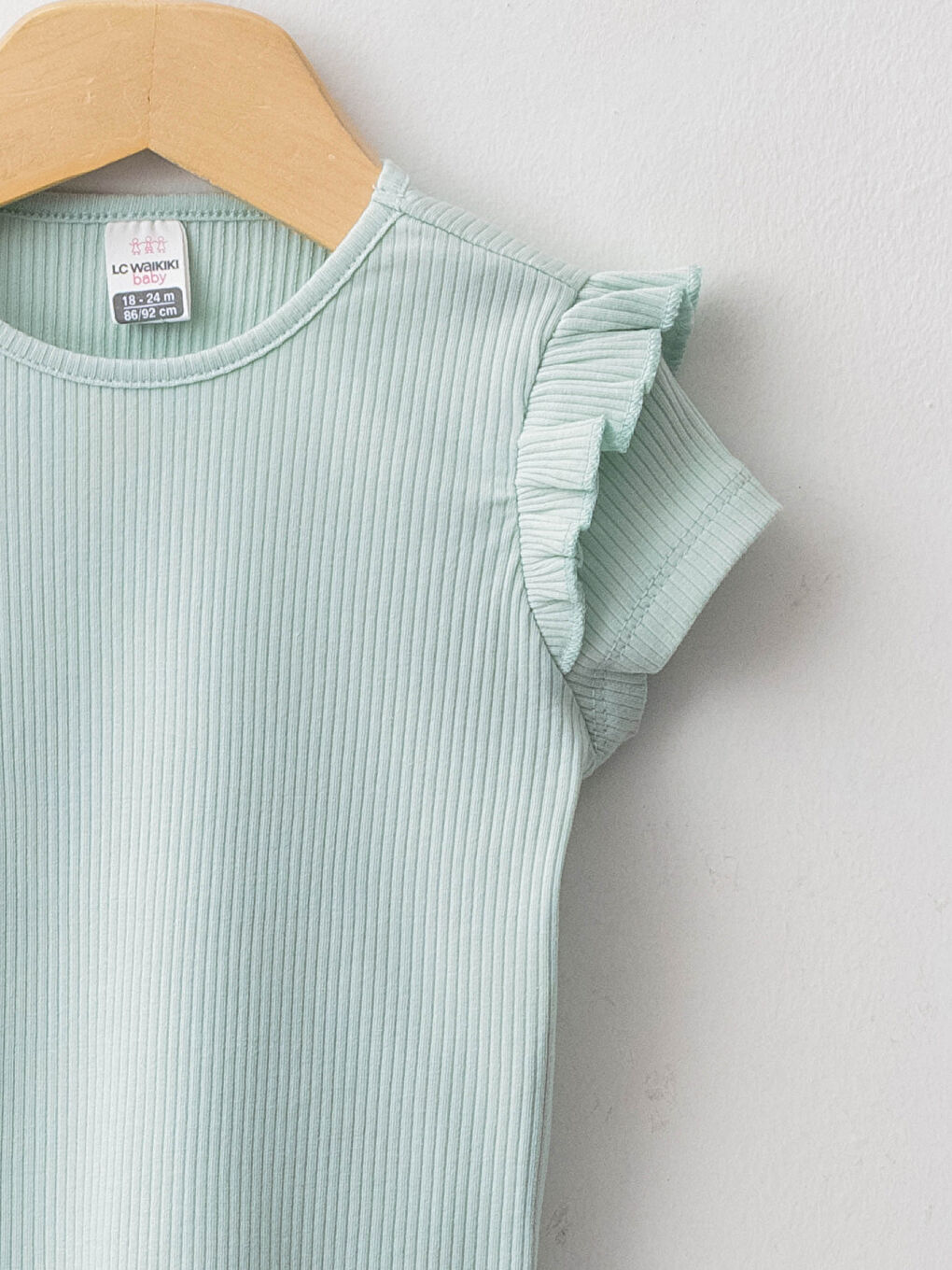 T-shirt Basique Bébé Fille à Manches Courtes Col Rond-2