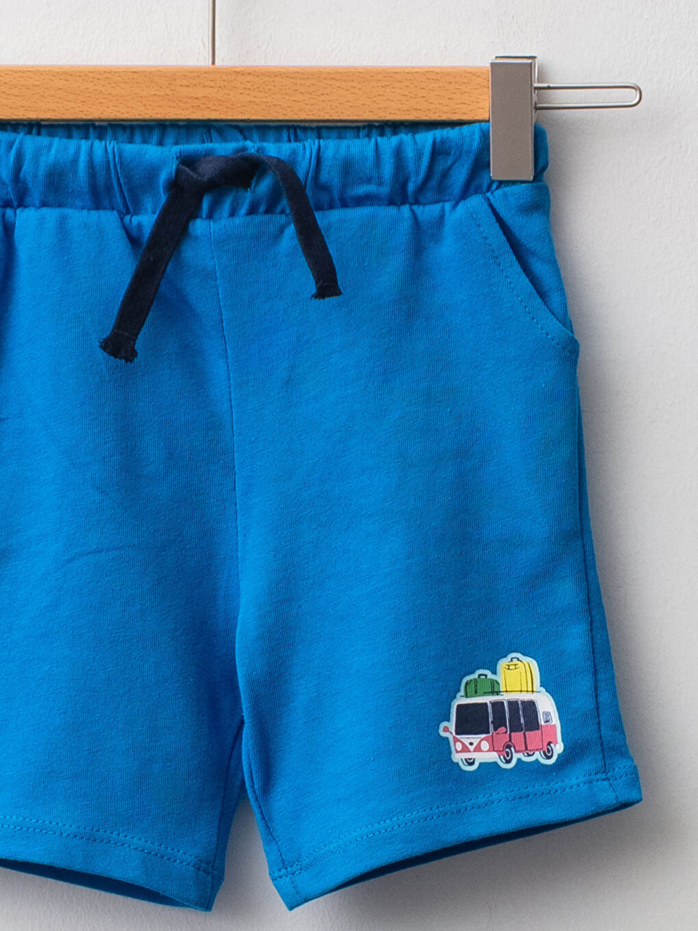 Elasticated Waist Baby Boys' Shorts 2 Pack-2