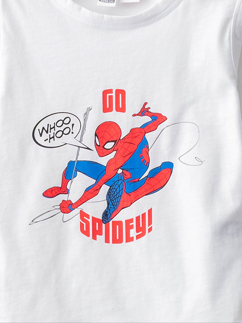 Crew Neck Spiderman Printed Baby Boy 2-Pack Swimming Suit -S1M364Z1-E5X