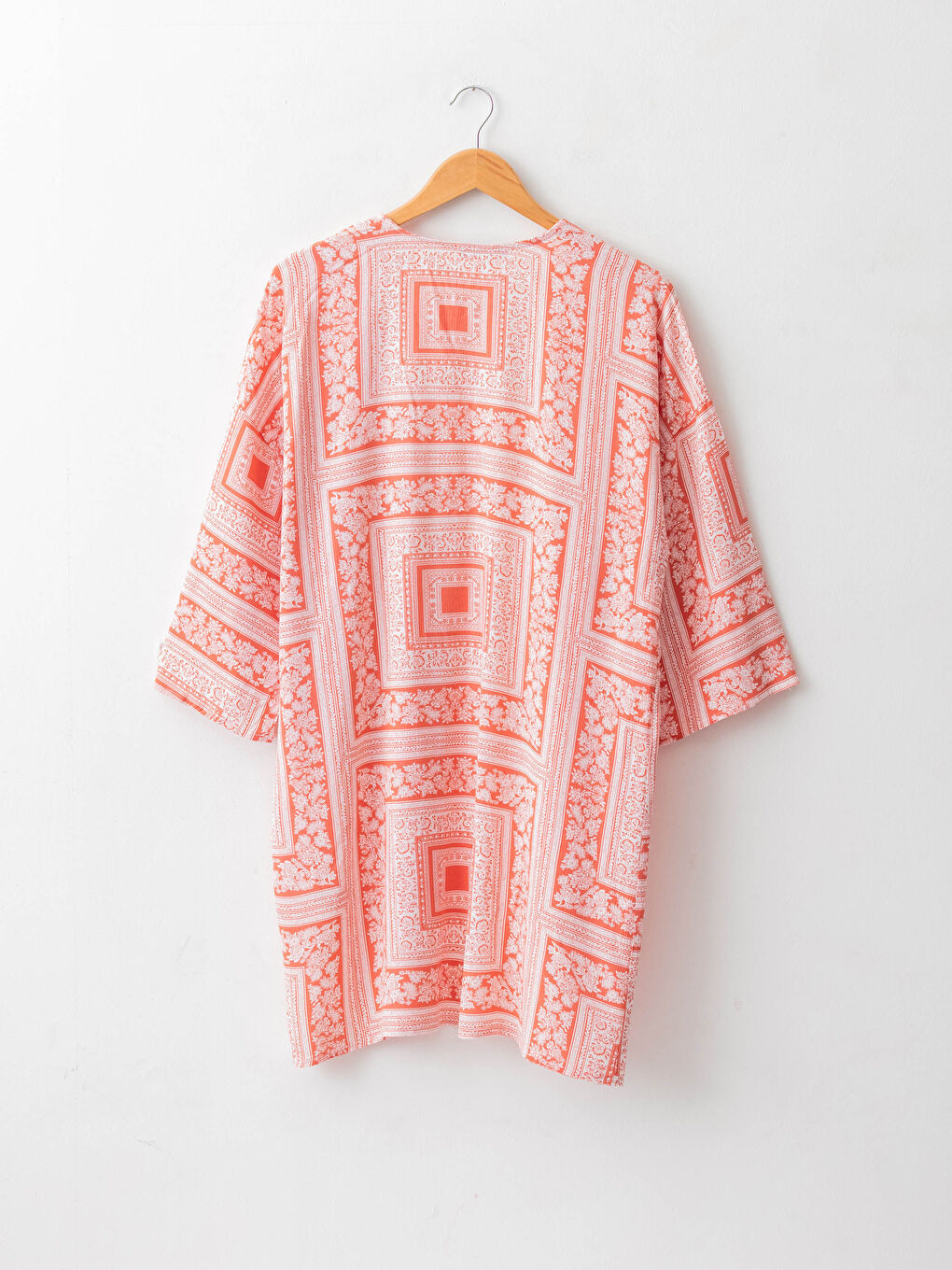 Patterned Viscose Women's Jacket-5