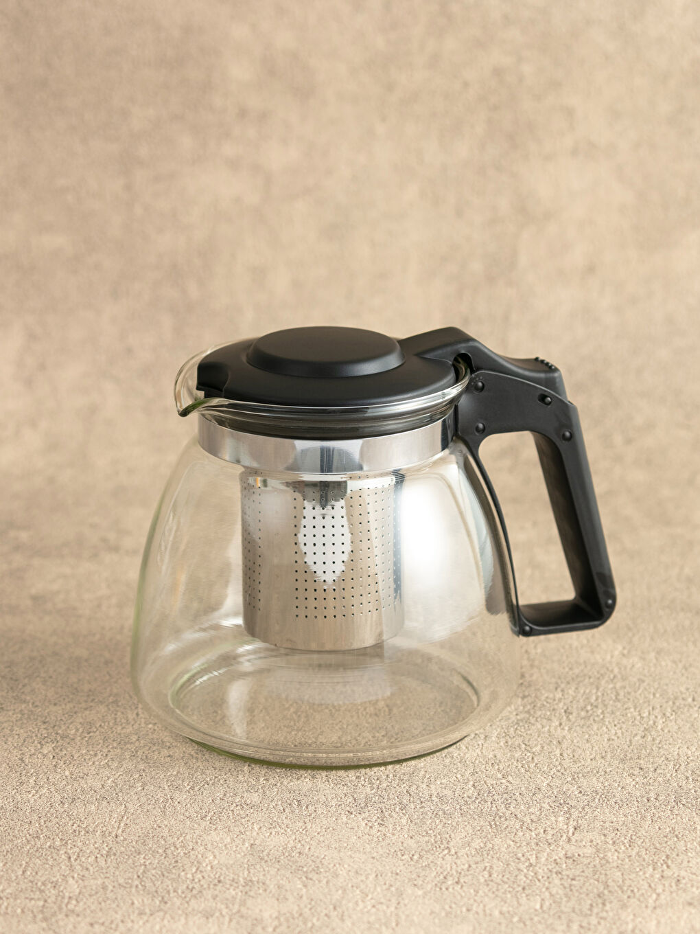 ابريق شاي زجاجي مع مصفاة 900 مل-2