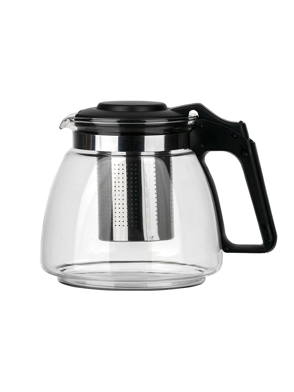 ابريق شاي زجاجي مع مصفاة 900 مل-5