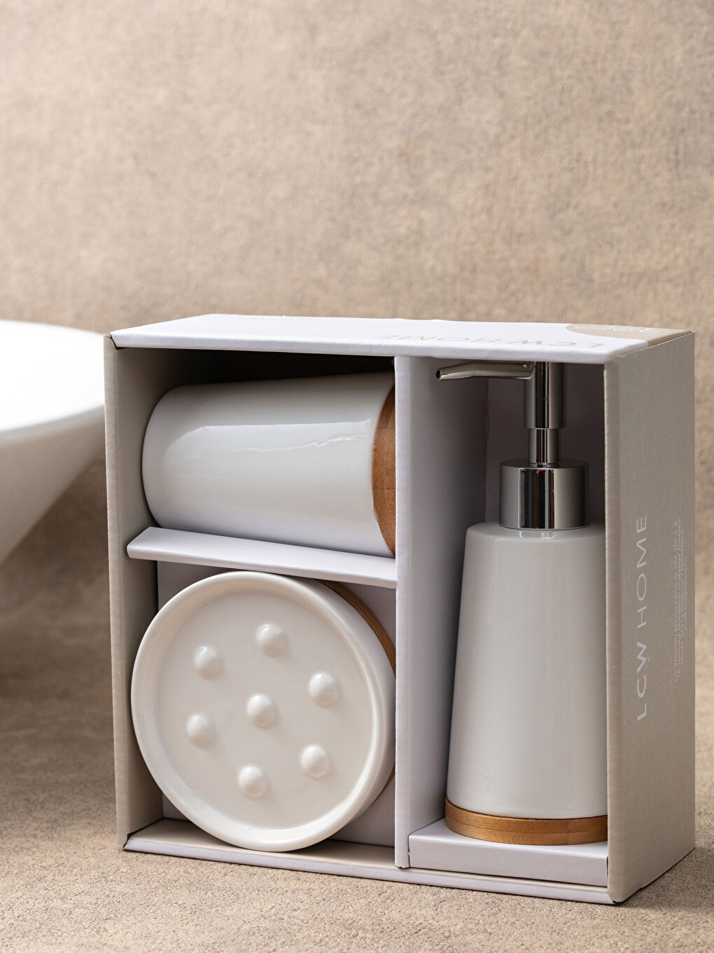 Ceramic Bath Set 3-Piece-3