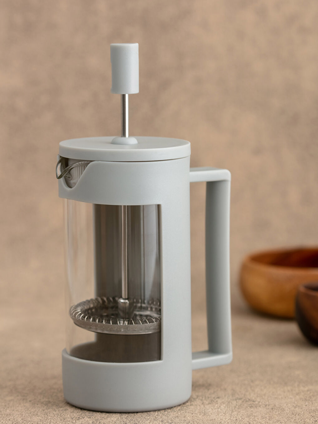 Cam ve Paslanmaz Çelik Kahve Presi 350 ml-1
