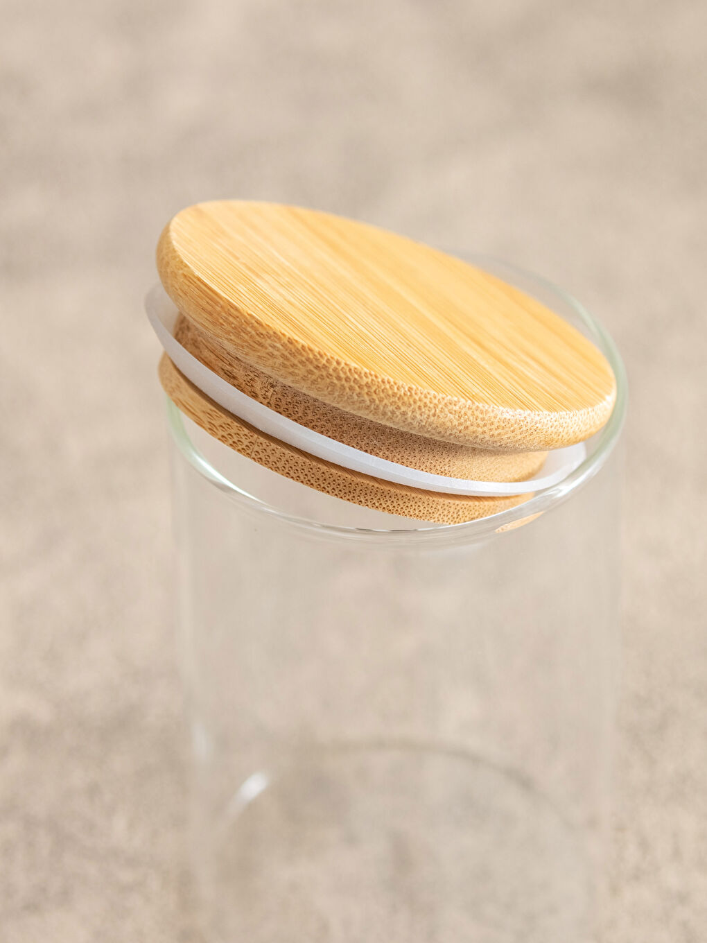 Wooden Lid Glass Jar 250 Ml-3