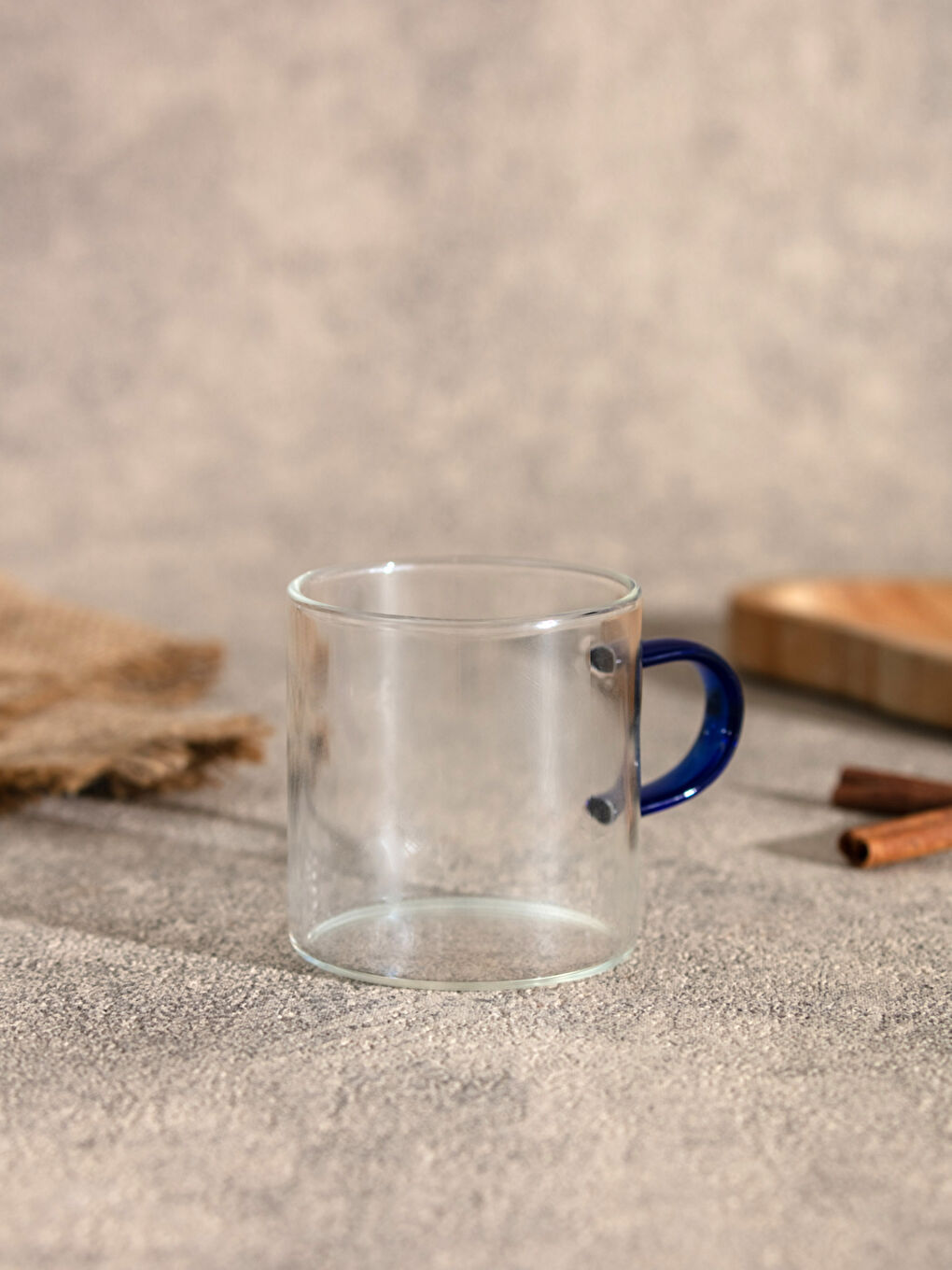 LCW HOME Šolja od stakla sa šarenom drškom 6x6 cm -S23403Z8-LSJ