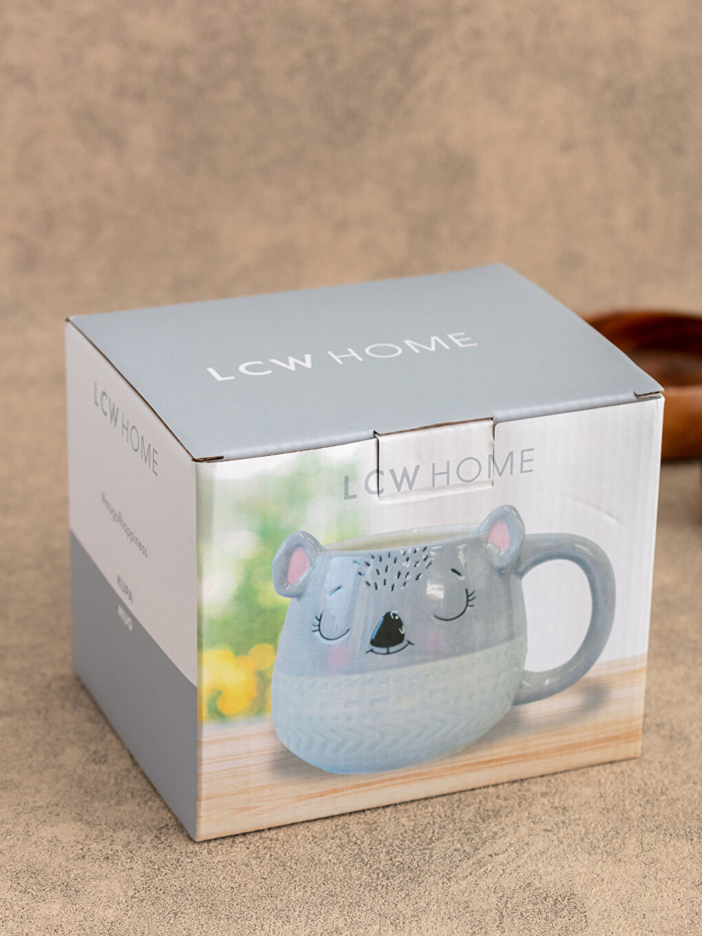 Karışık Desenli Seramik Kupa Bardak 13,5x9,5x9,6 cm-2