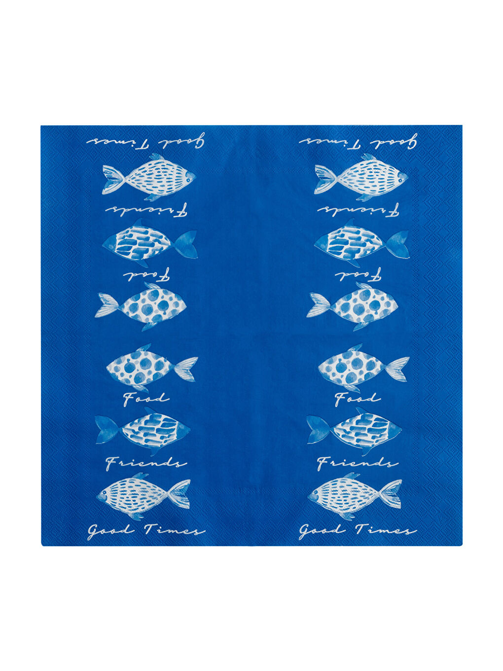 Karışık Deniz Temalı Kağıt Peçete 20'li 33x33 cm-3