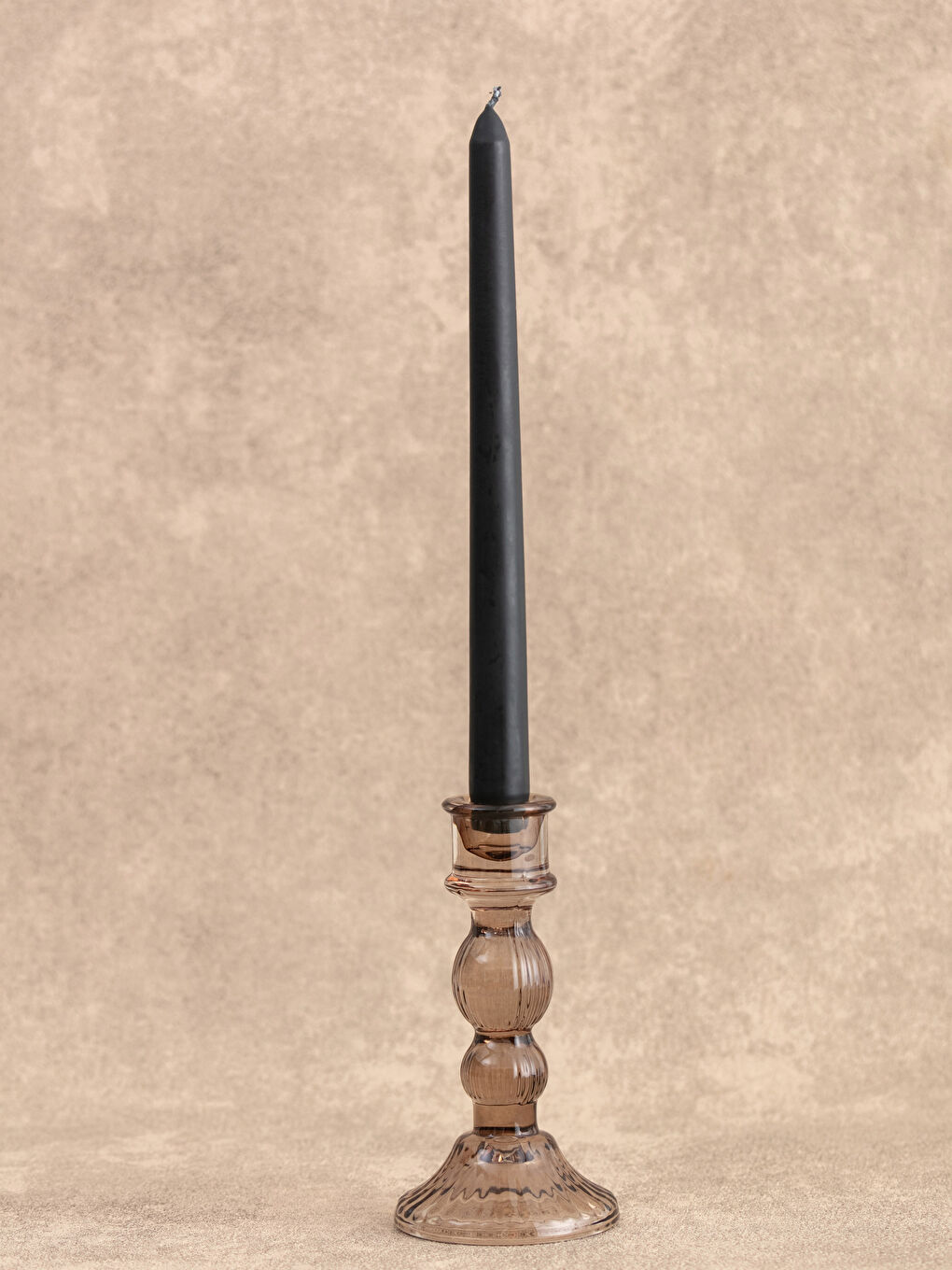 Kahverengi Dekoratif Cam Mumluk 4x8x15 cm