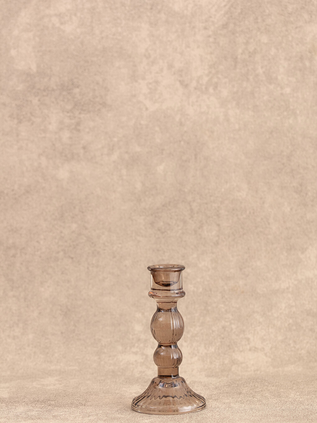 Kahverengi Dekoratif Cam Mumluk 4x8x15 cm-1