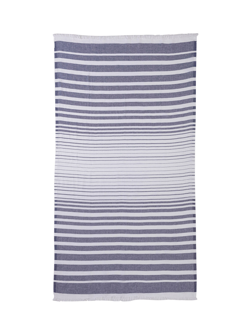 Color Block Tasseled Peshtemal Beach Towel 90x150 Cm -S27935Z8-QMW