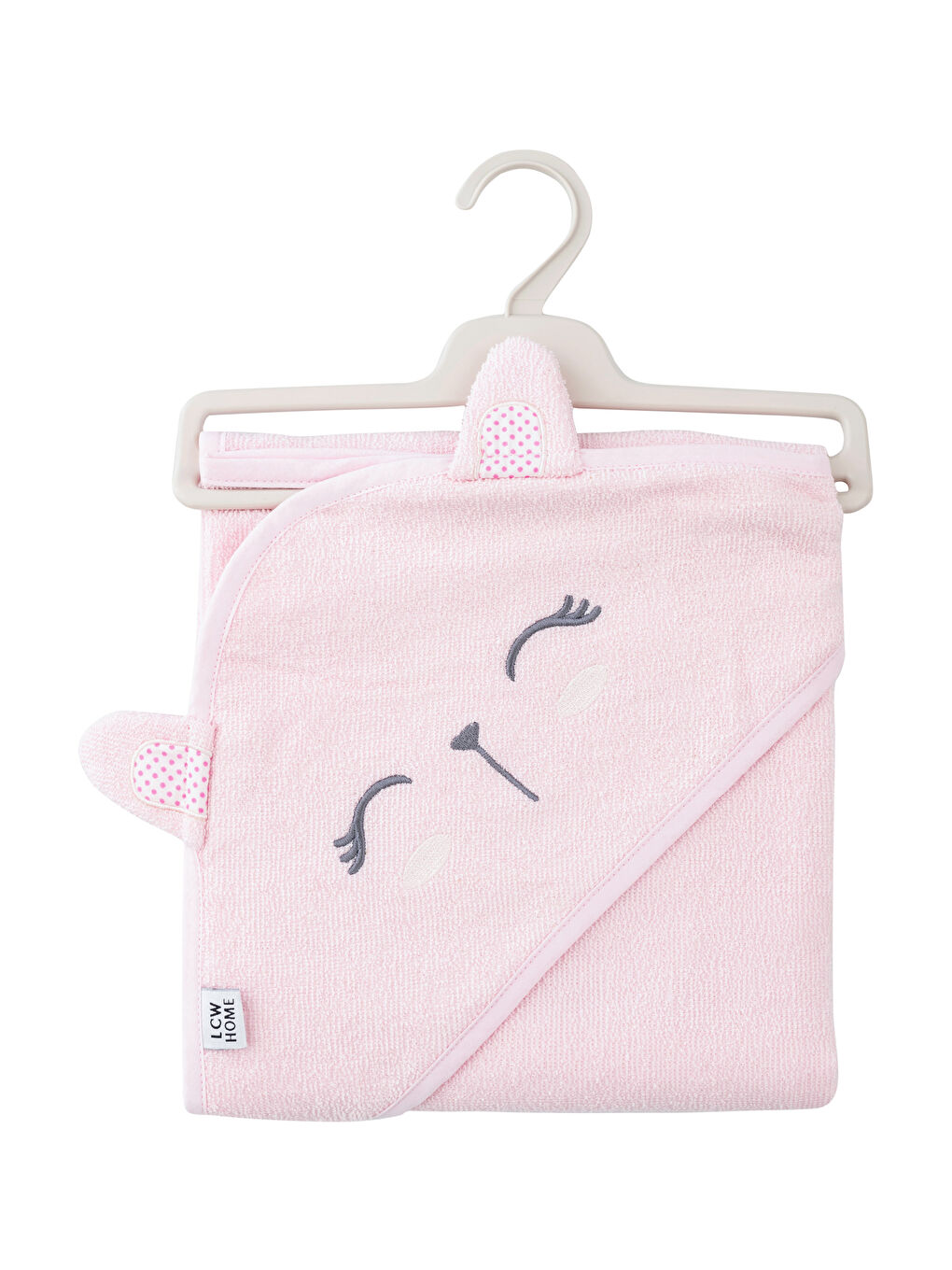 Prosop Înfășător pentru Fetițe Detaliat cu Broderie 75x75 Cm-3